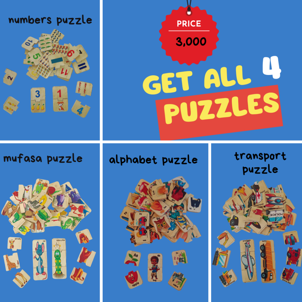 Animal puzzle +alphabet puzzle +numbers puzzle +transport puzzle